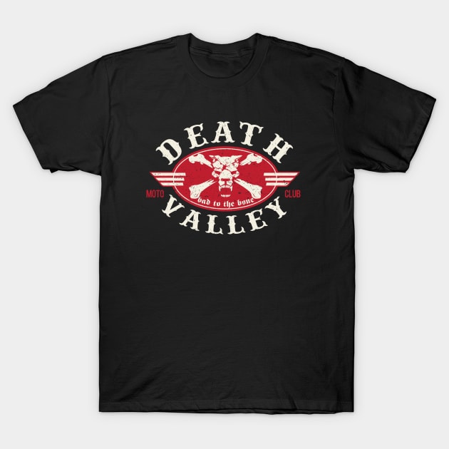 Death Valley Moto Club T-Shirt by silvercloud